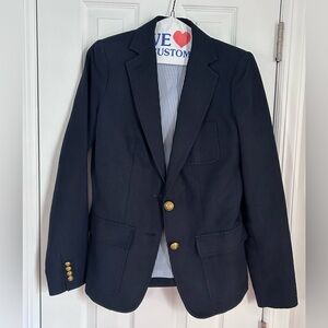 J. Crew Rhodes Linen Blazer Size 0T